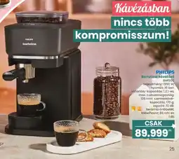 Interspar Philips baristina kávéfőző ajánlat