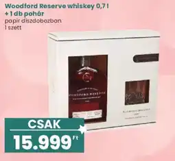 Interspar Woodford Reserve whiskey ajánlat