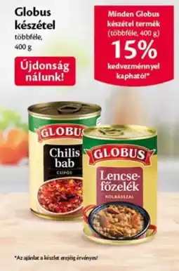 EcoFamily Globus készétel ajánlat