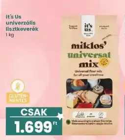 Interspar It's Us univerzális lisztkeverék ajánlat