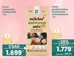 Interspar It's Us univerzális lisztkeverék ajánlat