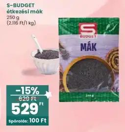 Interspar S budget mák ajánlat