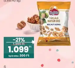 Interspar Kalifa tápláló natúr dió ajánlat