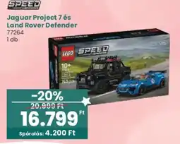 Interspar lego speed jaguar project 7 és land rover defender ajánlat