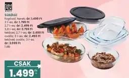 Interspar SimPex basic sütőtál ajánlat