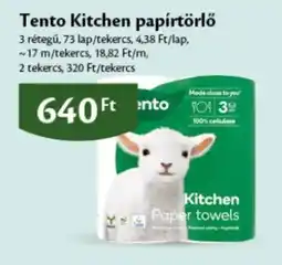EcoFamily Tento kitchen papírtörlő ajánlat