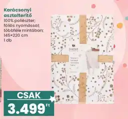 Interspar Excellent karácsonyi asztalterítő ajánlat