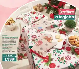 Interspar Lonetta karácsonyi asztalterítő ajánlat