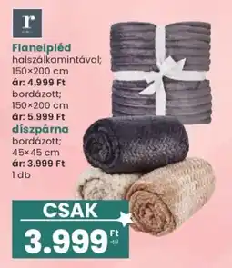 Interspar R flanelpléd ajánlat