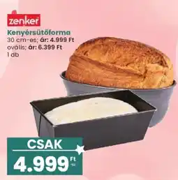 Interspar Zenker kenyérsütőforma ajánlat