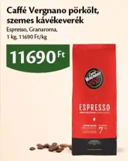 EcoFamily Caffé Vergnano pörkölt ajánlat