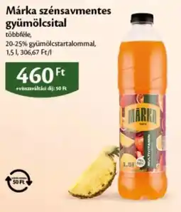 EcoFamily Márka szénsavmentes gyümölcsital ajánlat
