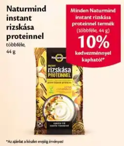 EcoFamily Naturmind instant rizskása proteinnel ajánlat