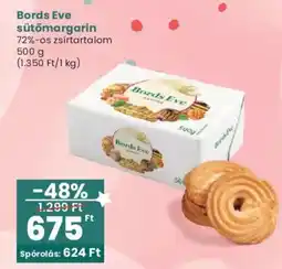 Interspar Bords Eve sütőmargarin ajánlat