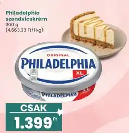 Interspar Philadelphia szendvicskrém ajánlat
