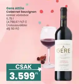 Interspar gere attila cabernet sauvignon ajánlat