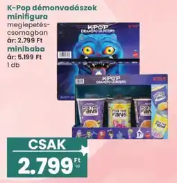 Interspar K-pop démonvadászok minifigura ajánlat