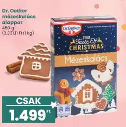 Interspar Dr.Oetker mézeskalács alappor ajánlat