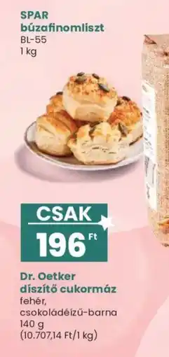 Interspar Dr. Oetker díszítő cukormáz ajánlat