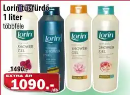 Vianni Drogéria Lorin tusfürdő ajánlat