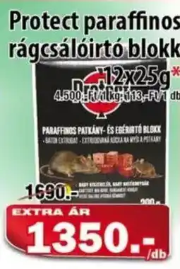 Vianni Drogéria Protect paraffinos rágcsálóirtó blokk ajánlat