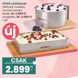 Interspar spar sütőkeret ajánlat