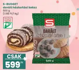 Interspar S budget darált háztartási keksz ajánlat