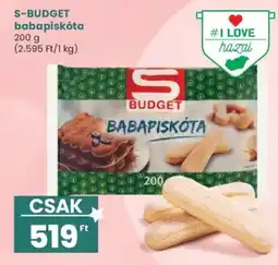 Interspar S Budget babapiskóta ajánlat