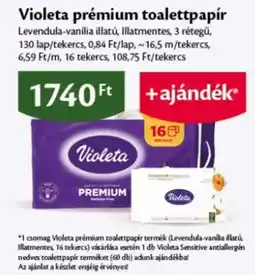 EcoFamily Violeta premium toalettpapír ajánlat