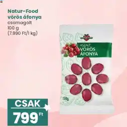 Interspar Natur-food vörös áfonya ajánlat