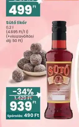 Interspar Sütő likőr ajánlat