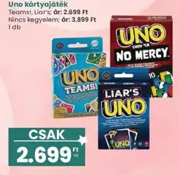Interspar uno kártyajáték ajánlat