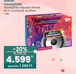 Interspar Hitster társasjáték ajánlat