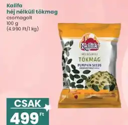 Interspar Kalifa héj nélküli tök mag ajánlat
