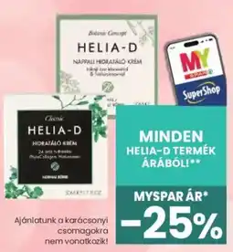 Interspar Helia-d hidratáló krém ajánlat