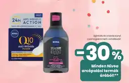 Interspar Nivea arcápolási termék ajánlat