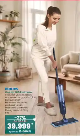 Interspar Philips One Up 3000 felmosó ajánlat