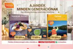 Interspar Feldobox élménycsomag ajánlat