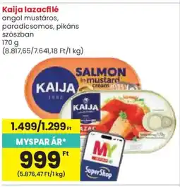 Spar Kaija lazacfilé ajánlat