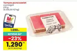 Spar Tornyos puncsszelet ajánlat