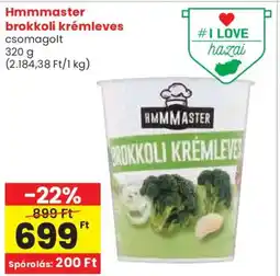 Spar Hmmmaster brokkoli krémleves ajánlat