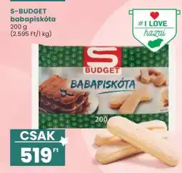 Interspar S-BUDGET babapiskóta ajánlat