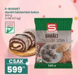 Interspar S-BUDGET darált háztartási keksz ajánlat