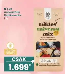 Interspar It’s Us univerzális lisztkeverék ajánlat