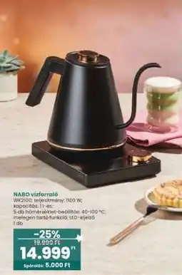 Interspar NABO vízforraló ajánlat