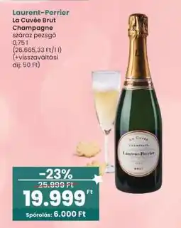 Interspar LAURENT-PERRIER LA CUVÉE BRUT CHAMPAGNE ajánlat