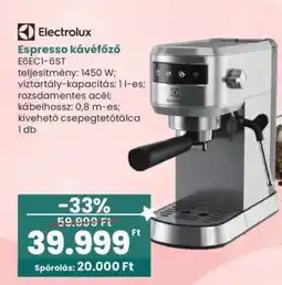 Interspar Espresso kávéfőző ajánlat