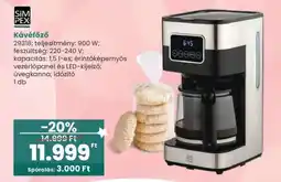 Interspar Kávéfőző ajánlat