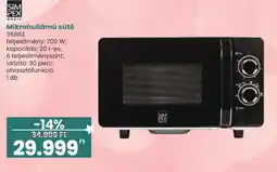 Interspar Mikrohullámú sütő ajánlat