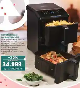 Interspar GOURMETmaxx forró levegős sütő ajánlat